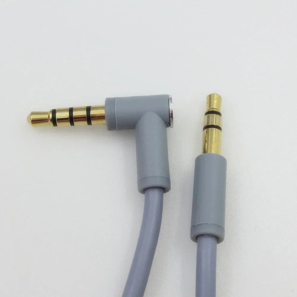 Aux Cable For Beats Solo/Solo HD/Mixr/Solo2/Solo3/Studio/Pro Heaset Replacement 3.5mm Jack AUX-Cable Vue