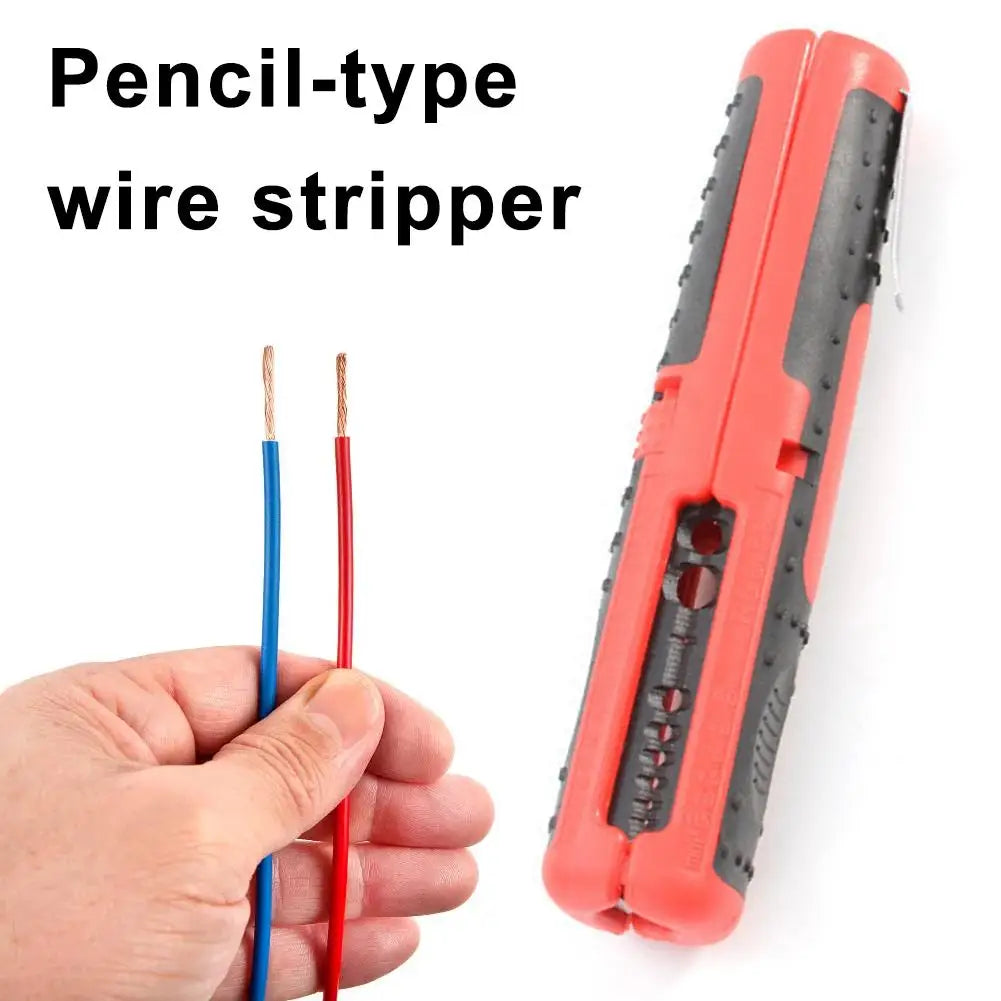Pen Wire Stripper Multi-Functional Cable Stripping Tool For Coaxial, Ethernet, Electrical Wires, Portable Wire Stripping T Z3O7 Vue