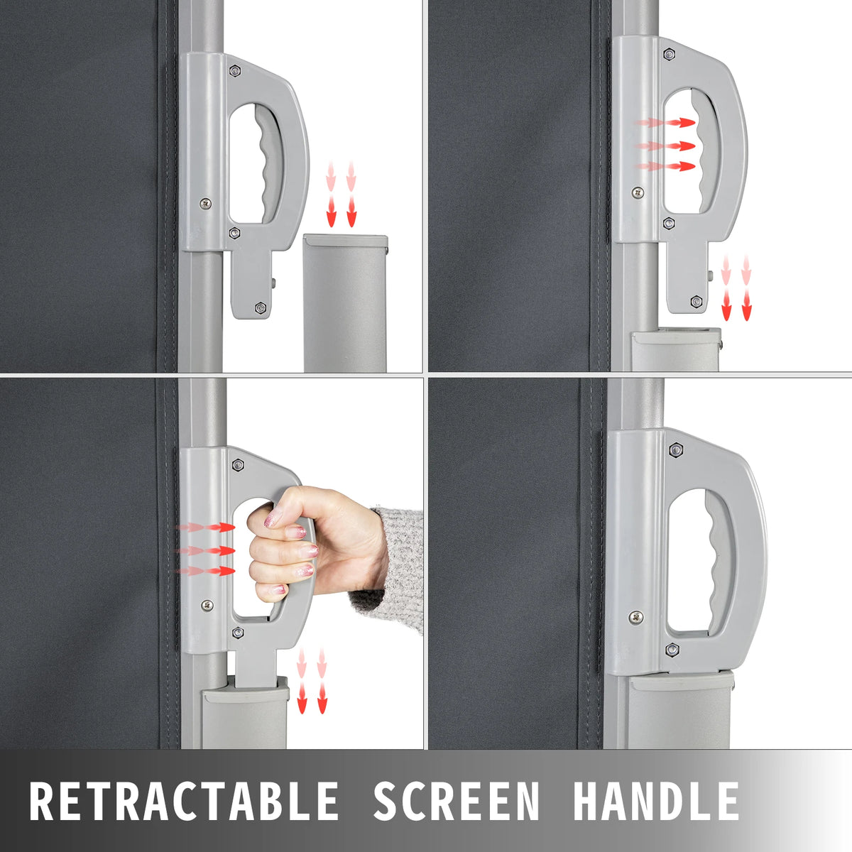 Retractable Side Awning Patio Privacy Screen | UV Wind Shield Retractable Side Awning Vue