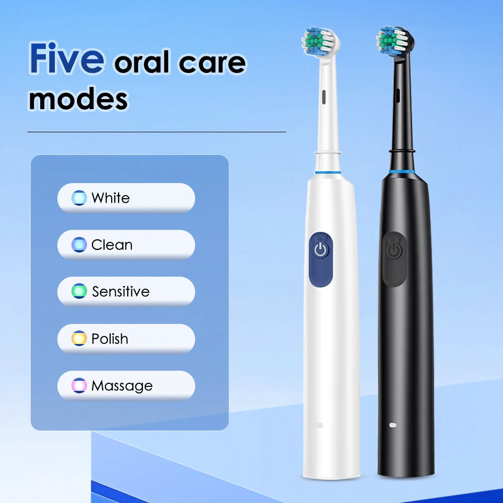 Electric Sonic Toothbrush Oral Care Kit – Whitening & Plaque Removal Electric Toothbrush Vue