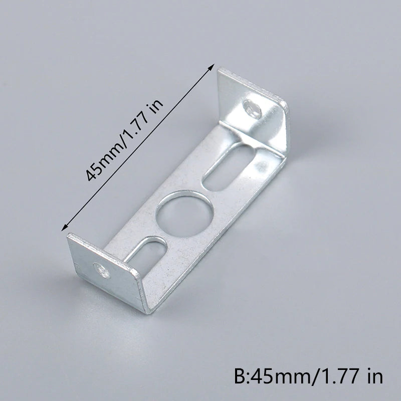 35-115mm Bracket Mounting Iron Bar With Fixed Screws Ceiling Lamp Ceiling Replacement Bracket Ceiling Plate Lighting Accessories Vue 45mm