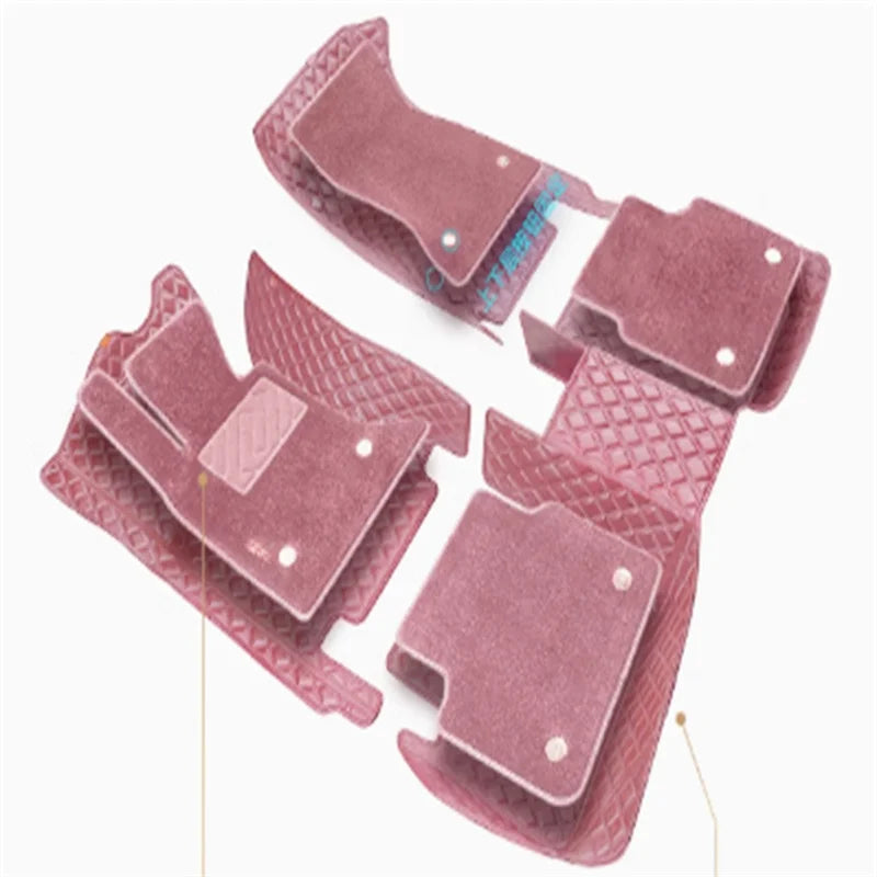 5D Custom PU Leather Floor Mats for Toyota Tundra | All Weather Custom Car Floor Mats Vue