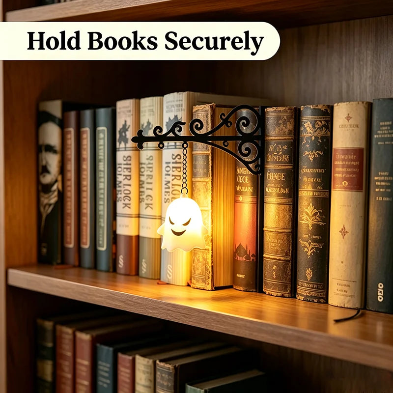 Mini Library Lantern Bookshelf Lamp – Retro Book Nook LED Light Decorative Bookshelf Lamp Vue