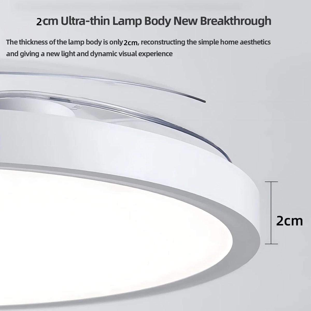 48W Fan Light 52CM Electric Fan Silent Retractable Blade Suitable For E27 Base With Remote Control Room Lighting Vue
