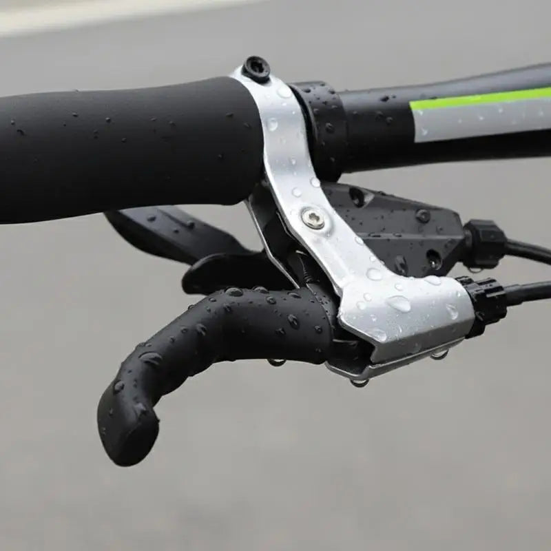 Silicone Bike Brake Lever Cover Non Slip Handle Protector Durable Bicycle Accessory for and Road Riding Safety Vue
