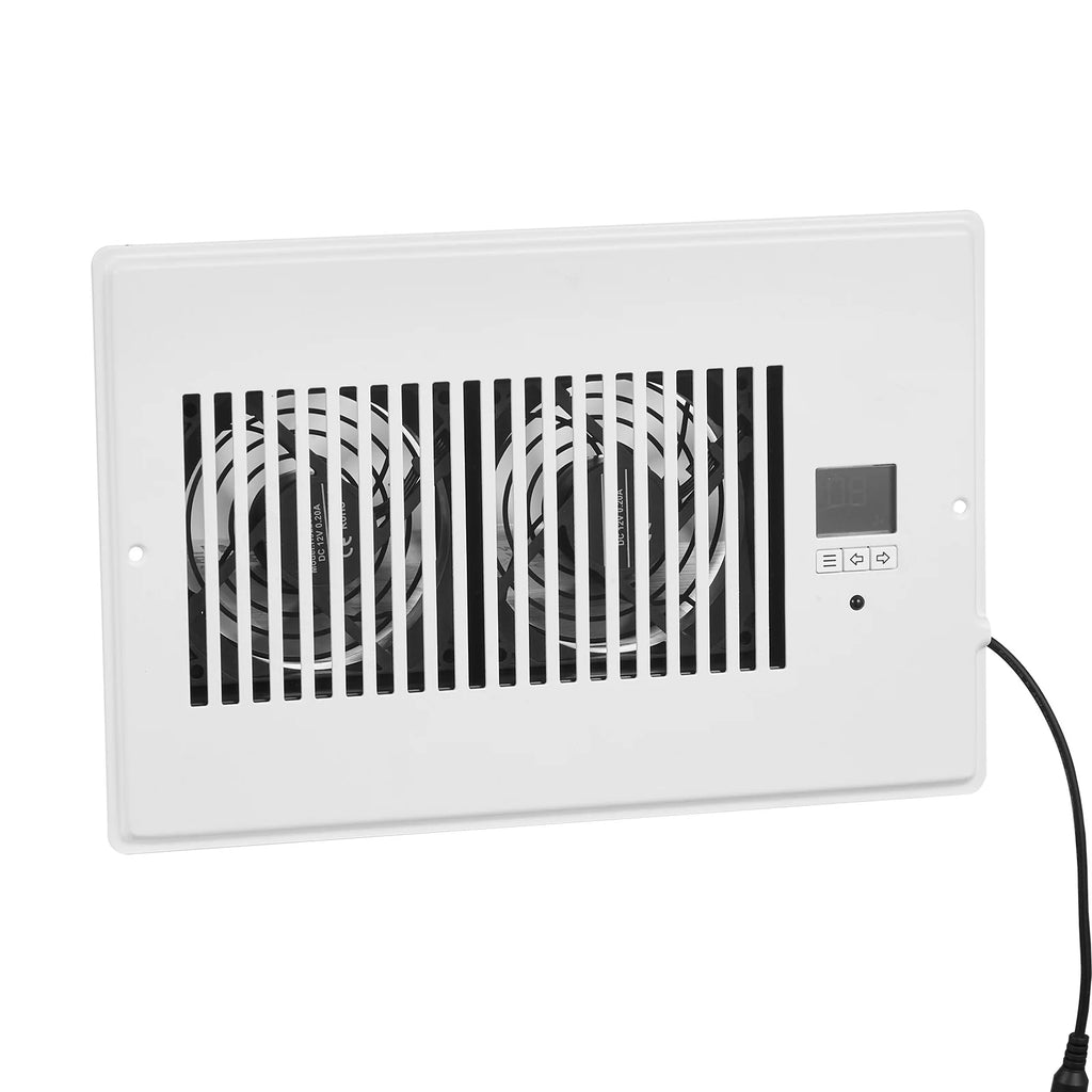 Quiet Register Booster Fan with Remote & Thermostat | 6x10 6x12 Register Booster Fan Vue