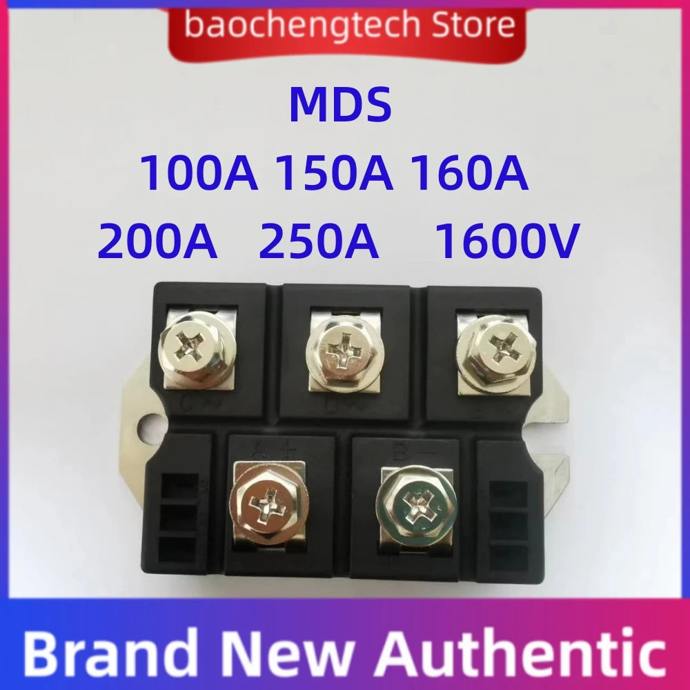 MDS 100A 150A 160A 200A 250A three-phase rectifier bridge module 1600V electromagnetic furnace Vue MDS100A1600V M342