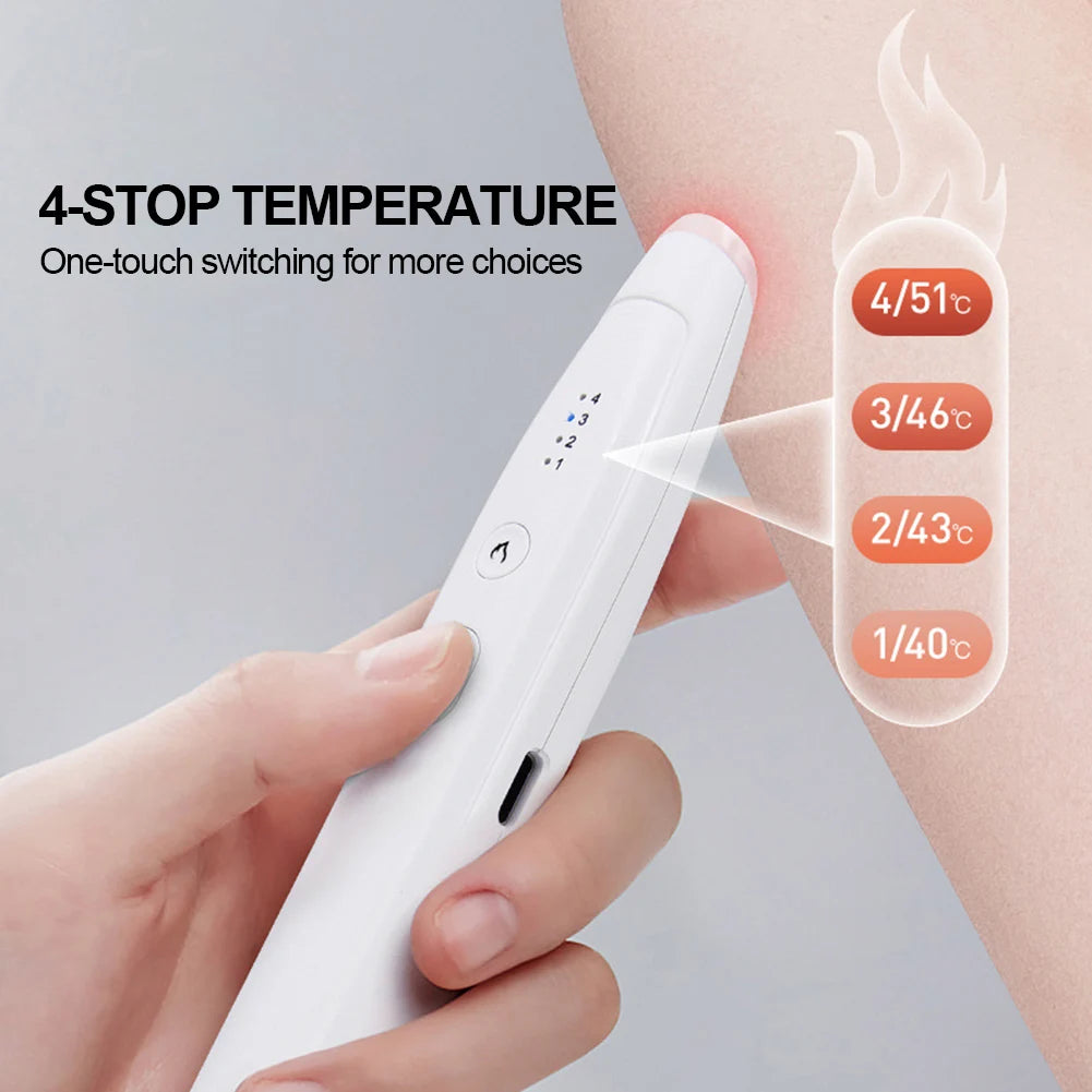 Portable Mosquito Insect Bite Relieve Itching Pen Natural Bug Bite Itch Relief Pen Rechargeable Anti-Itch Pen for Adult Children Vue
