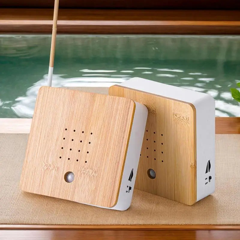 Bird Sound Decorative Box with Nature Sounds Versatile Smart Animal Noise Machine for Bedroom Relaxation Fireplace Living Room Vue