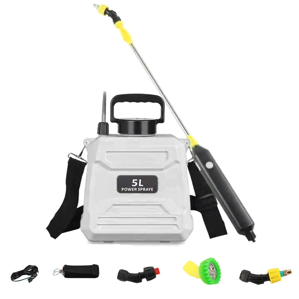 5L Electric Backpack Sprayer for Garden, Farm & Orchard Electric Garden Sprayer Vue Ivory China Mainland