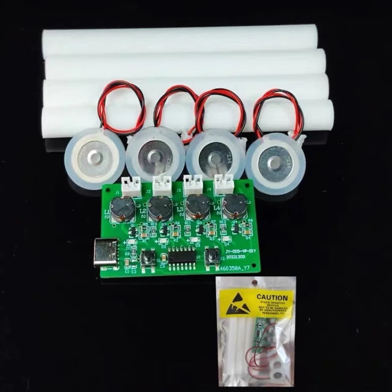 Four spray humidifier module DIY humidifier control board atomizer drive board four way ultrasonic drive board Vue