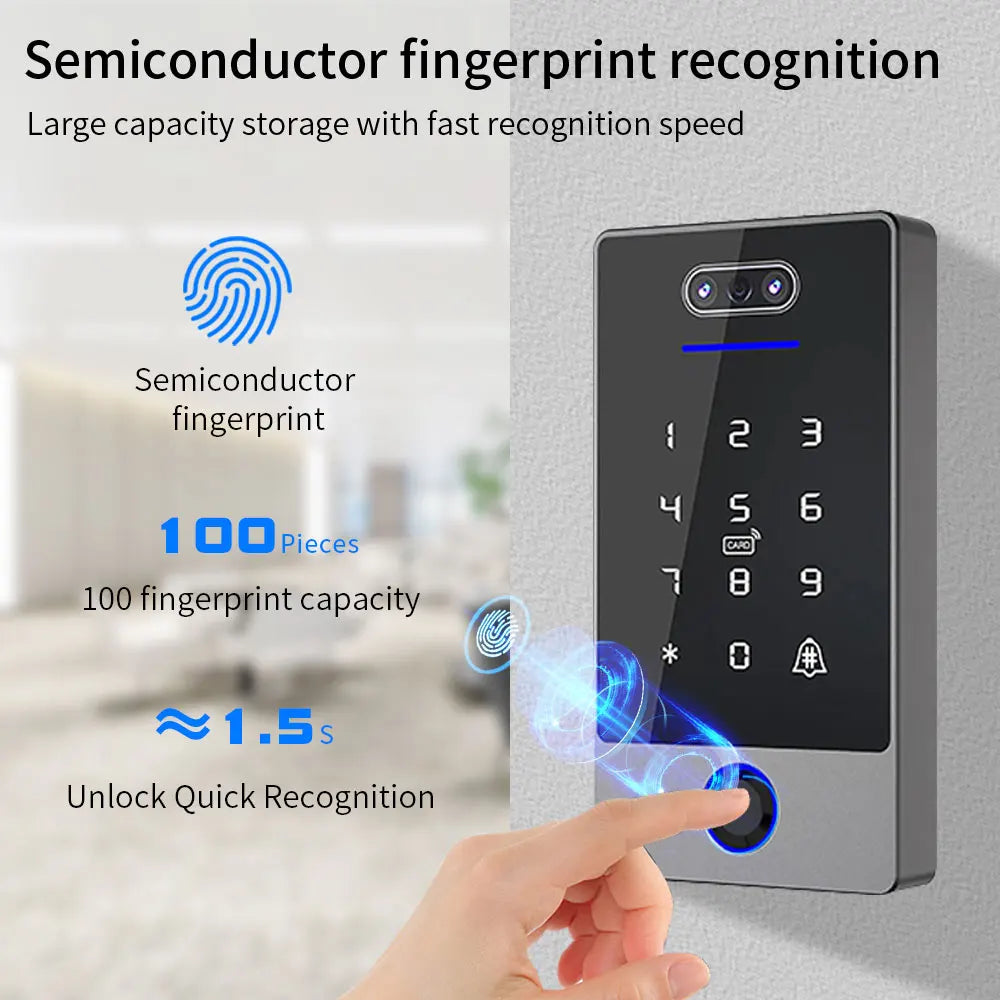 Ttlock Face Recognition Smart Lock Controller Facial Access Control Keypad Biometric Fingerprint TTRenting TThotel G2 Wifi Hub Vue