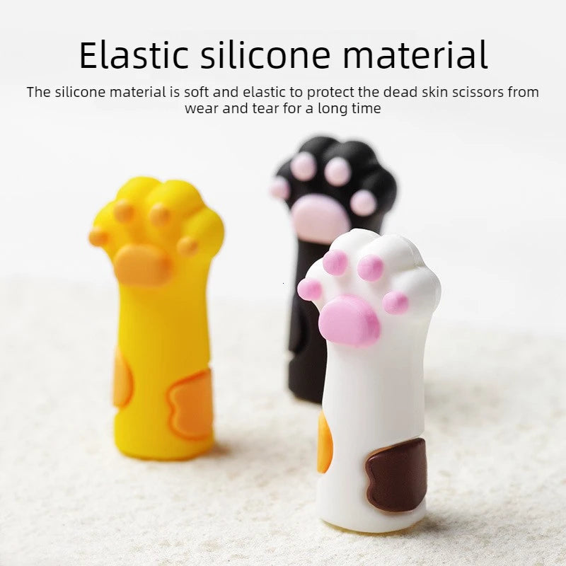 1Pcs Nipper Cover Protective Sleeve for Nail Cuticle Scissors Manicure Pedicure Tools Dead Skin Tweezers Cap Mini Scissors Case Vue
