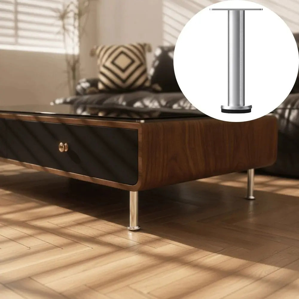 Parts Stainless Steel Sofa Feet Thickened Metal Furniture Feet Adjustable Light Luxury Table Legs Furniture Vue