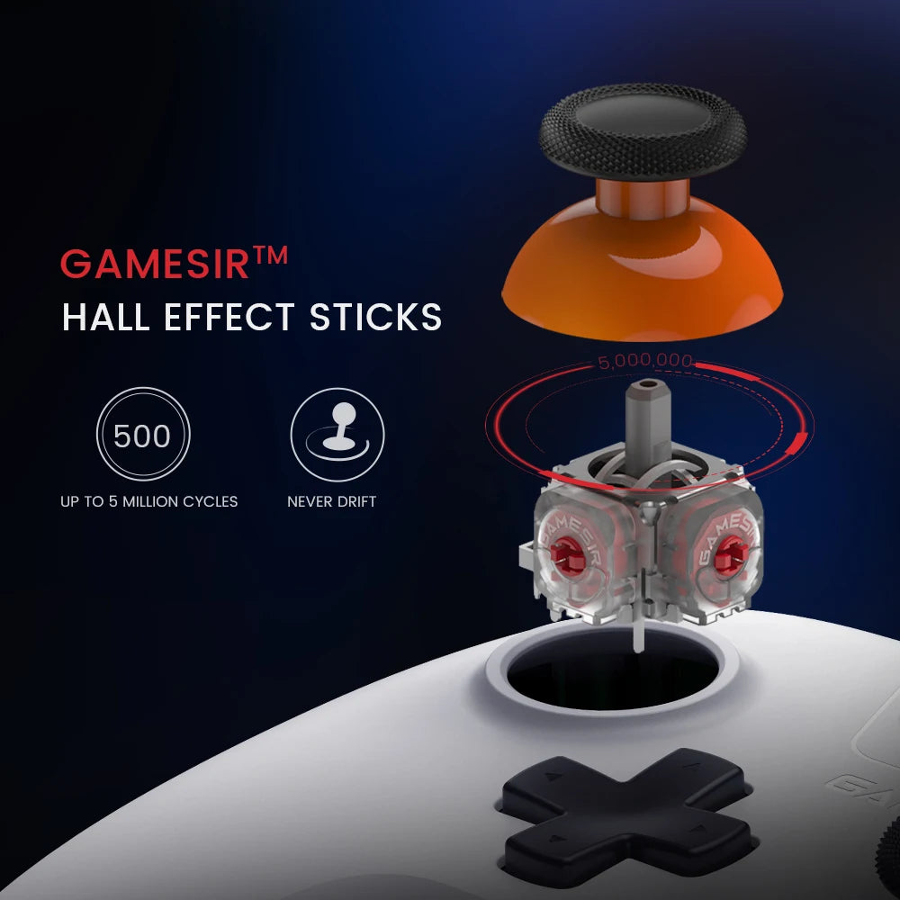 Gamesir Gamepads PC Switch 2 Controller Nova Lite Controle Hall Effective Joystick for Nintendo Switch Steam Android iOS Phone Vue