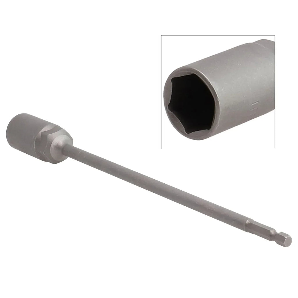 250mm Socket Wrench Extension Bar – Nut Driver Bit 5.5–19mm Socket Wrench Extension Vue