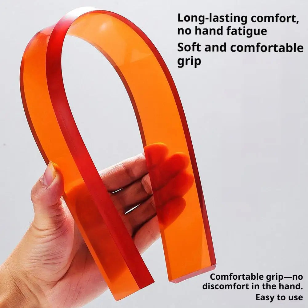 Professional Flexible Putty Spatula Beef Tendon Arc Scraper For Inner Outer Corner Wall Plastering Tool Wear-Resistant Vue