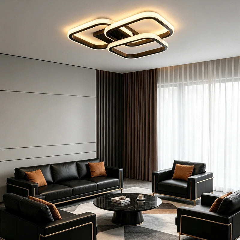 Modern LED Ceiling Light Fixtures Close to Ceiling Lights for Bedroom, Bathroom, Kitchen, Balcony, Corridor, Stair, Aisle Lamp Vue