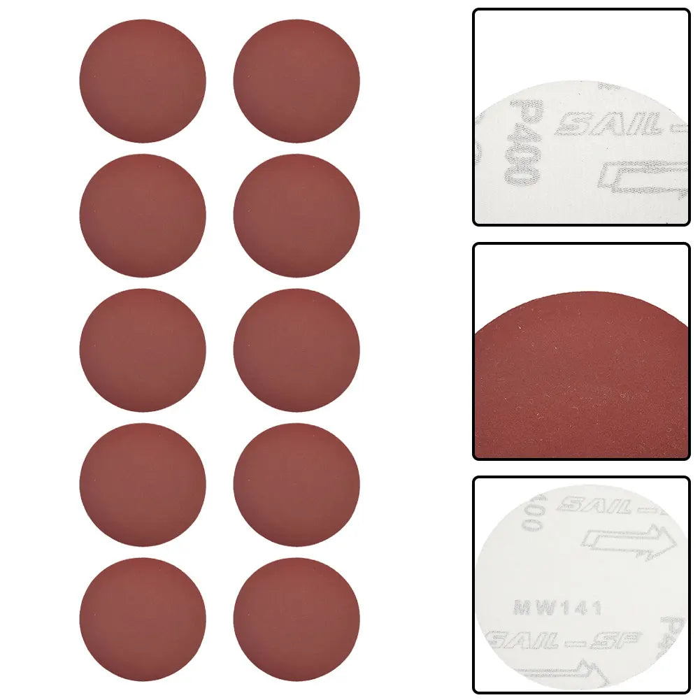 4" Hook & Loop Sanding Discs 10-Pack | 40 to 1500 Grit Sanding Discs Vue