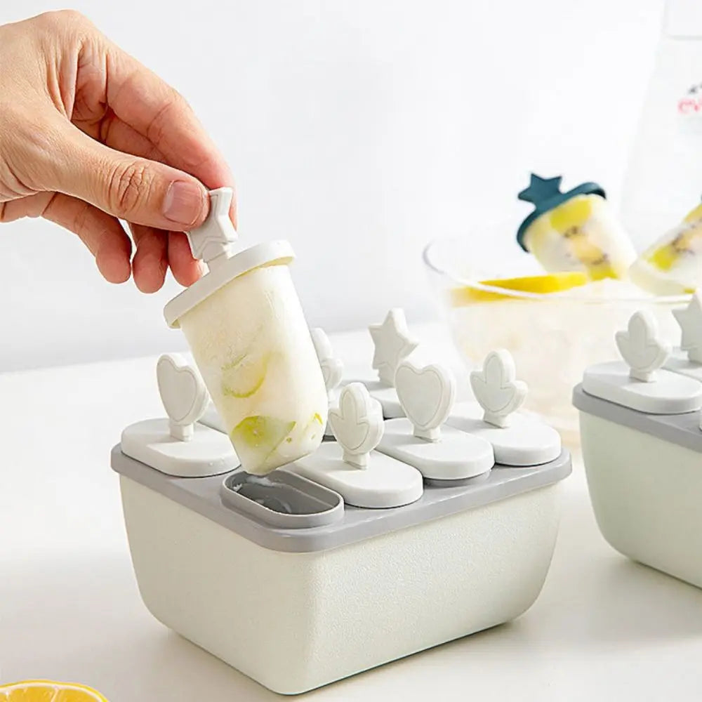 Kitchen Tools Summer Party Reusable DIY Popsicle Mold Lid Stick Ice