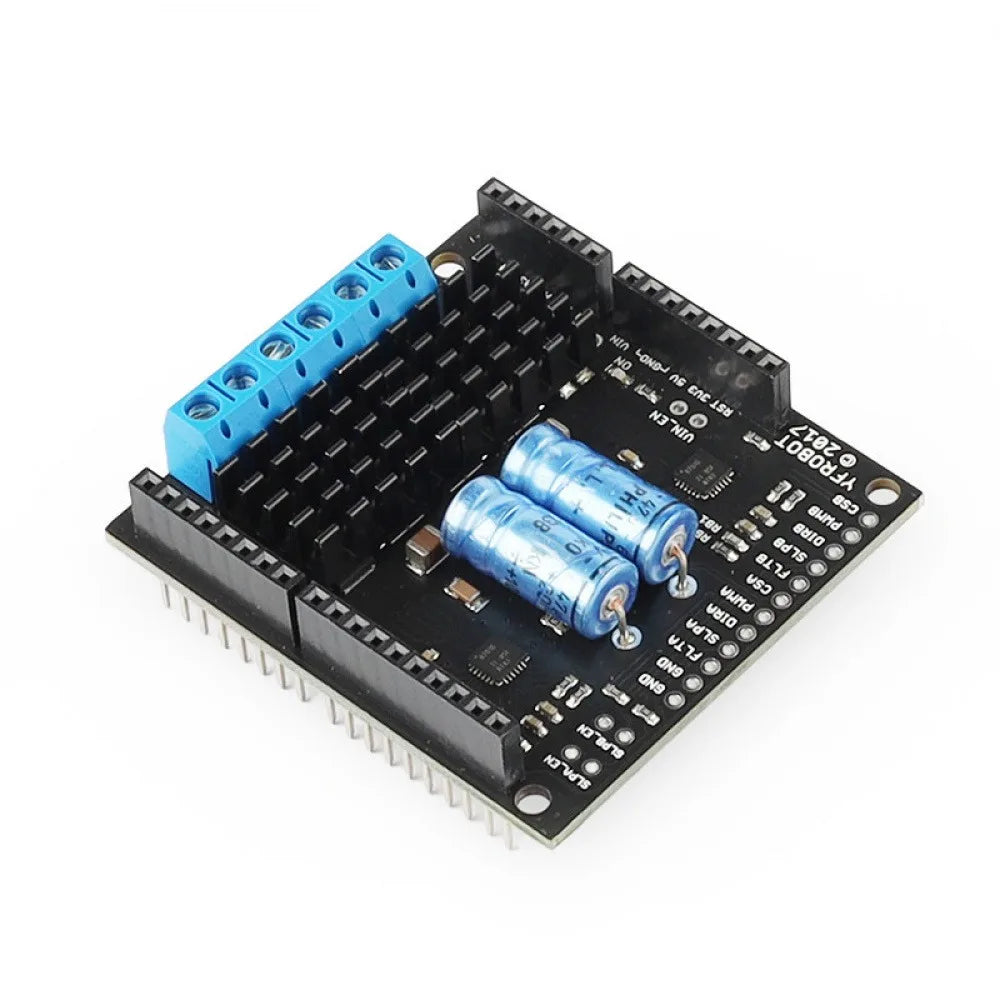 MD04 High Power Dual H Bridge Motor Driver Module DRV8701 Replace L298N 6-30V PWM 30kHz 1.8V 3.3V 5V Logic Input Driver Module Vue Kit