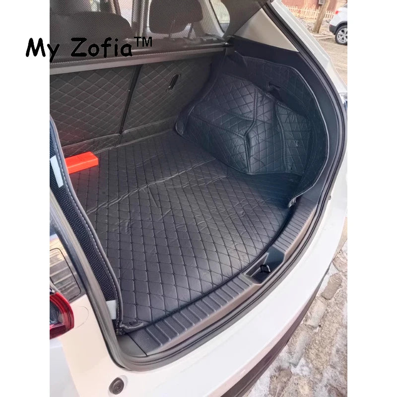 For Mazda CX-5 CX5 KF 2018 2019 2020 2021 2022 2023 2024 2025 Leather Rear Trunk Mat Liner Tray Carpet Pad Protector Accessories Vue