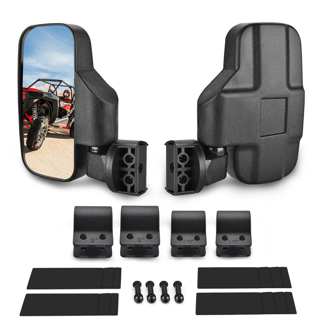 Frokom UTV Side Mirrors | Universal 1.6"–2" Roll Cage Fit UTV Side Mirrors Vue 1.6 to 2 roll United States