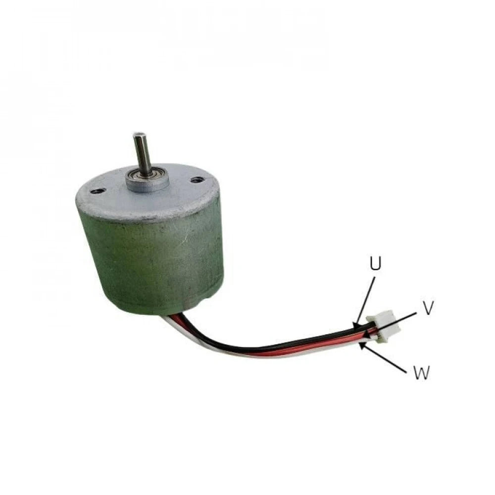 2418 3-Phase Brushless DC Motor No Hall 5V-6V 20000RPM 20W Dual Ball Bearing Mini High Speed Brushless Motor for DIY Model Fan Vue