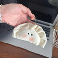 New Cute Plush Dumpling Pendant Keychain Soft Stuffed Keyrings For Boy Girl For Bag Decorations Plush Toys Student Accessories Vue A2