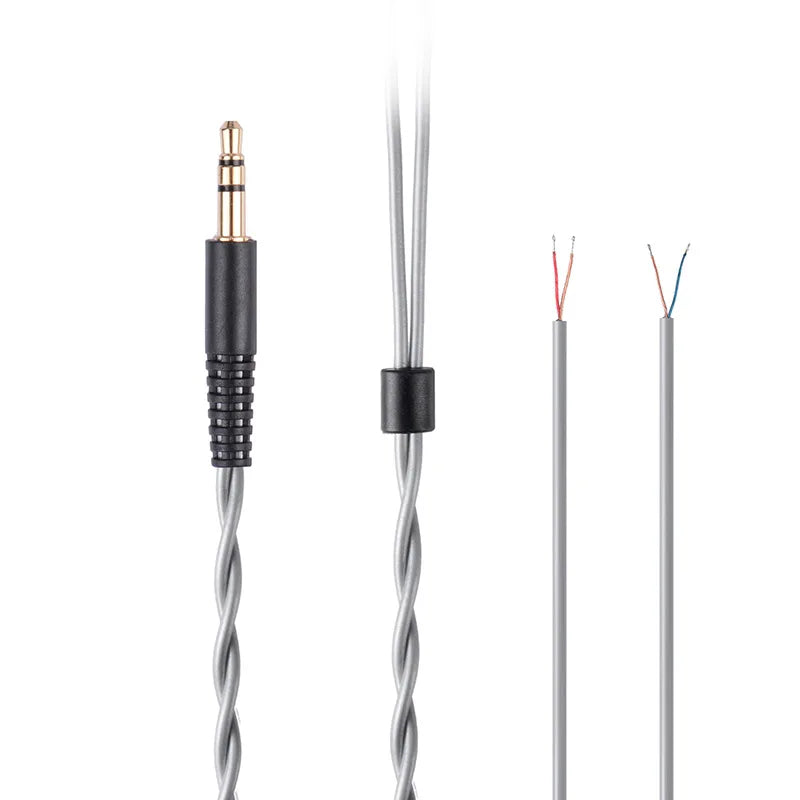 1.2m DIY Earphone Cable High Quality Replacement Cable Wire For Repair Headphones Cable Vue