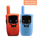 New Mini Walkie Talkie Children Handheld Transceiver Long Range Portable Walkie-Talkie Kid Two Way Radio Boy Girl Birthday Gifts Vue 1 blue 1 orange