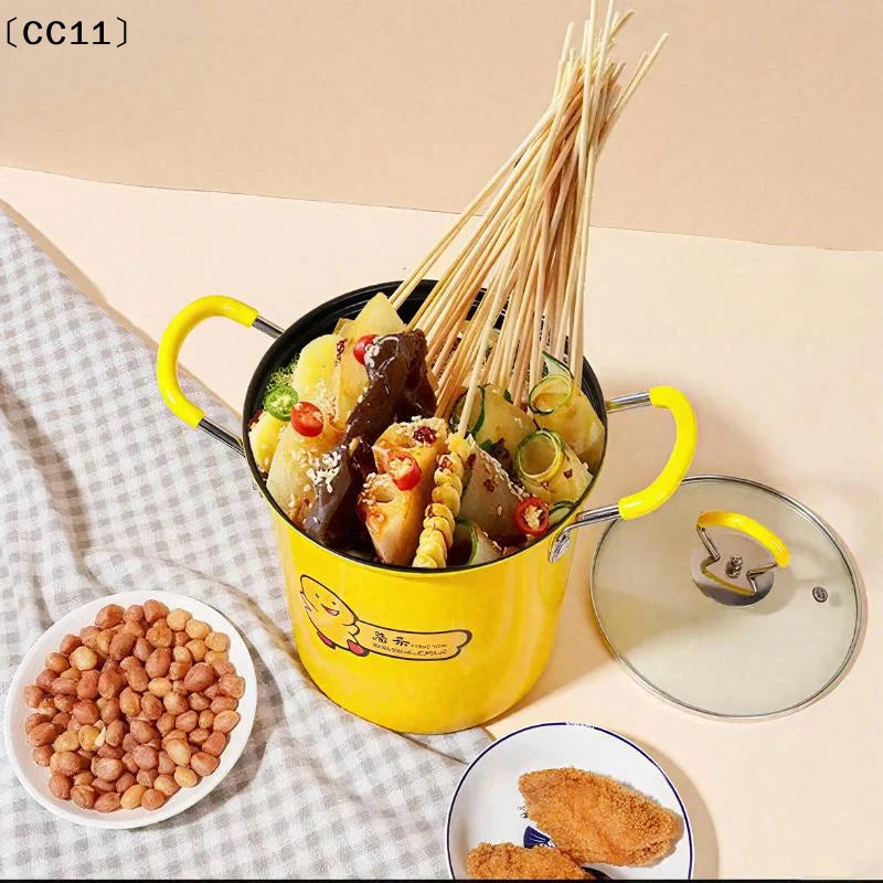 2/3L Deep Fryer Pot Stainless Steel Frying Pot With Oil Filter Rack Lid For Home Kitchen Cooking Appliances Cookware〔CC11〕 Vue