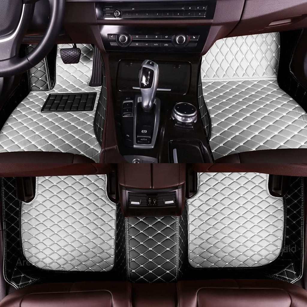 Custom Car Floor Mats For BAIC BJ20 BJ40 S6 Senova X25 X35 X55 X65 D80 D70 D50 Auto Carpets Foot Coche Accessorie Floor Liners Vue