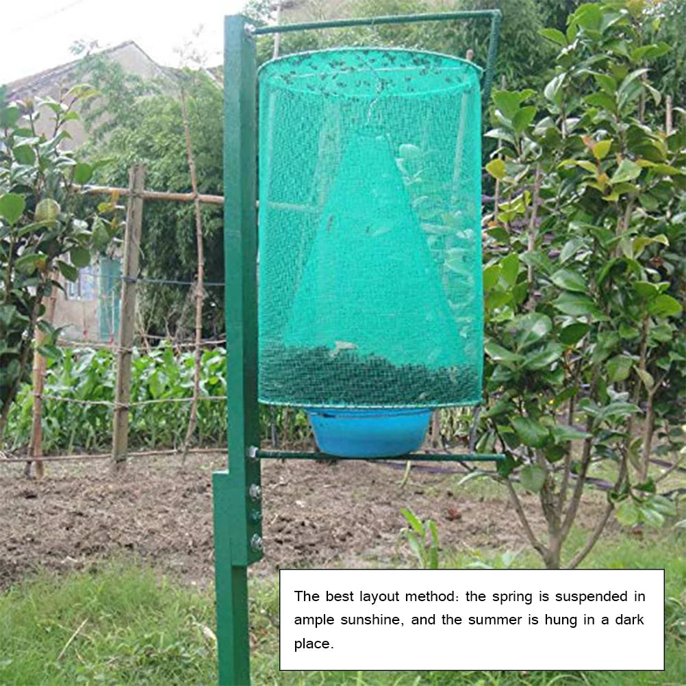 Fly Trap Flay Catchers Effective Fly Traps Fly Red Drosophila Fly Trap for Garden Ranch Orchard Vue