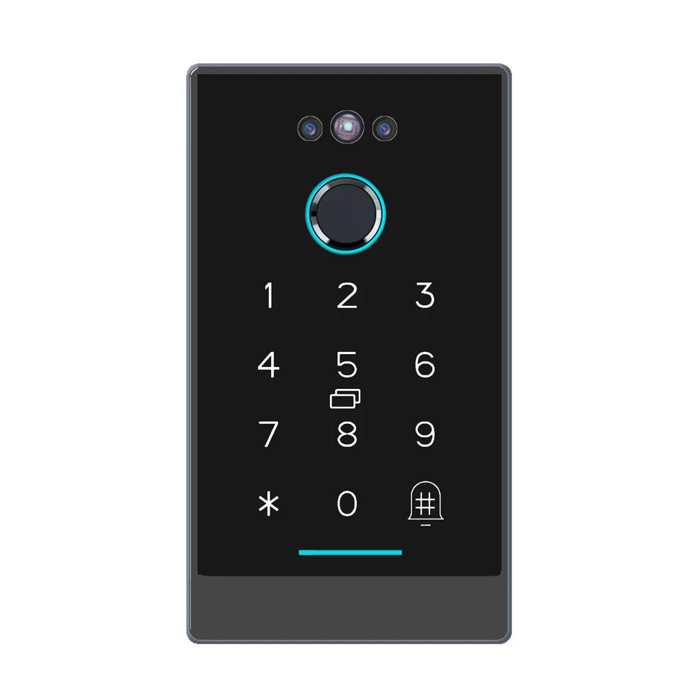 TTLOCK Fingerprint & Facial Attendance Machine Password RFID Card Multiple Mobile Phone App Open Biometric Door Lock Time Record Vue