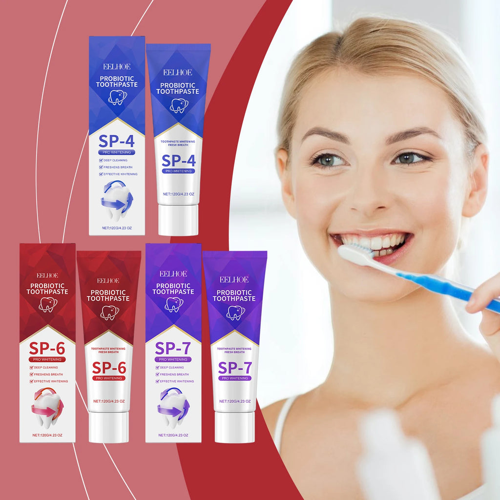 Probiotic Toothpaste Cleans Odor and Dirt, Gently Cares for Teeth, Cleans and Protects Teeth for Daily Oral Care Effectively Vue