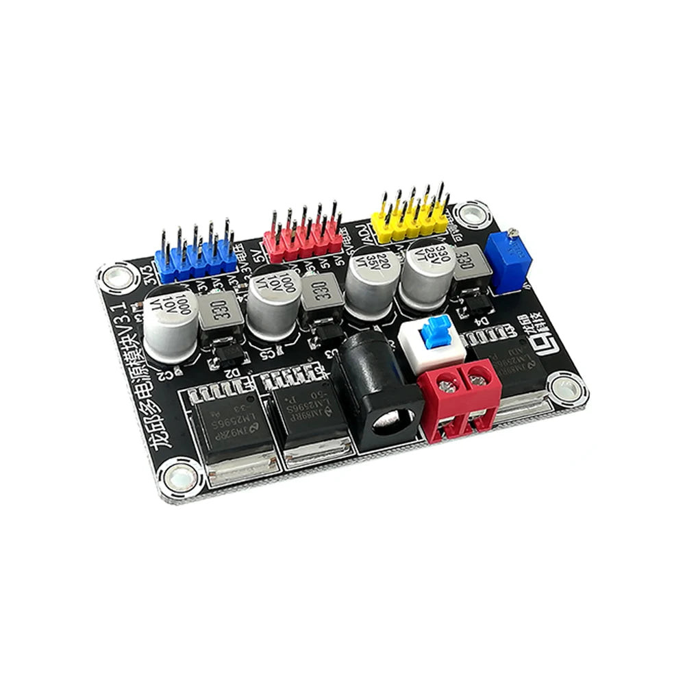 DC 3.3V DC 5V Adjustable Voltage Regulator Power Supply Module Electric Racing Intelligent Car Test Power Supply Board Vue Default Title