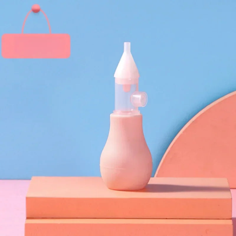 vvocci Baby Nasal Aspirator Professional Syringe Nose Cleaner Nasal Irrigator Baby Nose Washing for Children Care Tool Gifts Vue B260 Pink