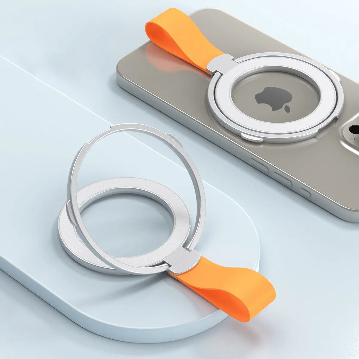 Universal Magnetic Phone Stand Grip Finger Ring Car Magsafe Holder Bracket Hand Strap For iPhone 15 14 12 Pro Max Plus Samsung Vue