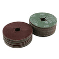 50PCS 115mm Cross Hole Sandpaper P24/36/40/60/80/120 Grit Polishing Grinding Sheet Grinding Sanding Disc for Grinder Machine Vue P120