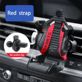 Racing Seat Design Car Phone Holder Mount Stand Suction Cup Smartphone Mobile Cell Support in Car Bracket for IphoneSamsung Mi Vue Red