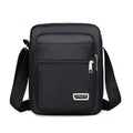 Neutral Shoulder Bag Men Women Multiple Pockets Made Nylon Material