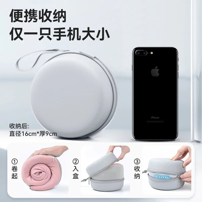 Memory Foam Neck Pillow Portable Ergonomic U Shaped Travel Pillow Airplane Car Home Office Sleep Cervical Support Headrest Vue