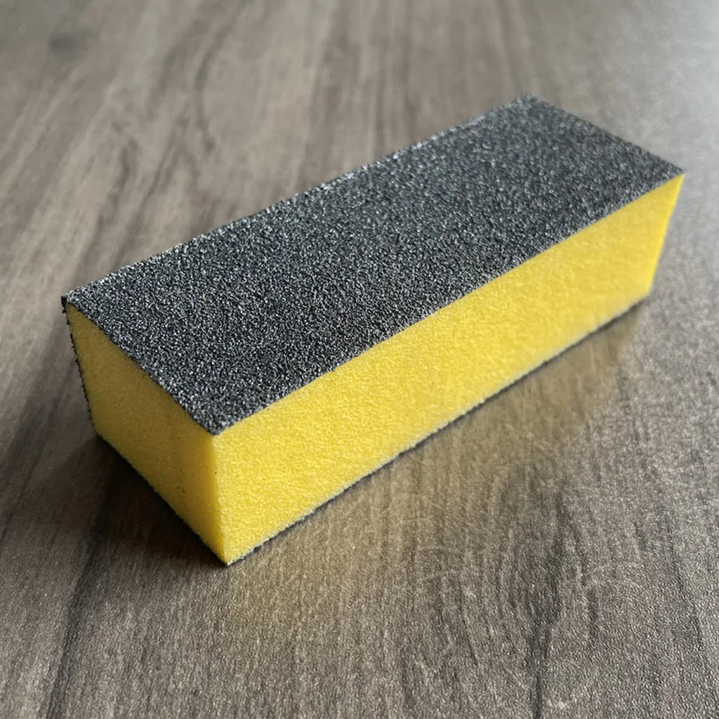 10 PCS Professional Nail Files Black Sandpaper Block High Quality Colorful Sponge Nail Buffer Blok Files For Manicure Art Vue Yellow