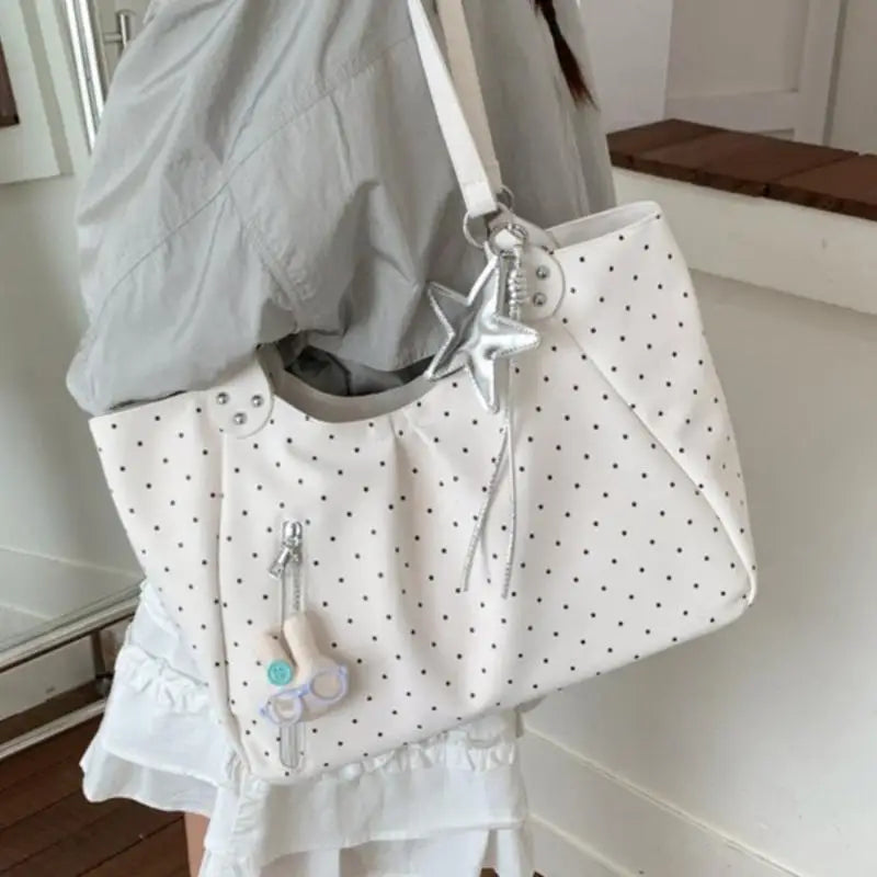 Vintage PU Tote Bag Casual Students Purse 2026 Large Capacity