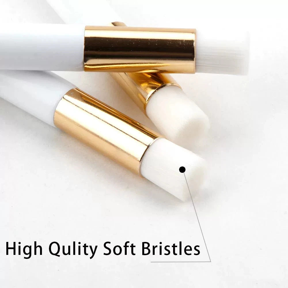 10-50pcs Eyelash Extensions Peel Off Black head Brush Lash Shampoo Brush for Nose Pore Remover Makeup Tools Eyelash Cleaning Vue