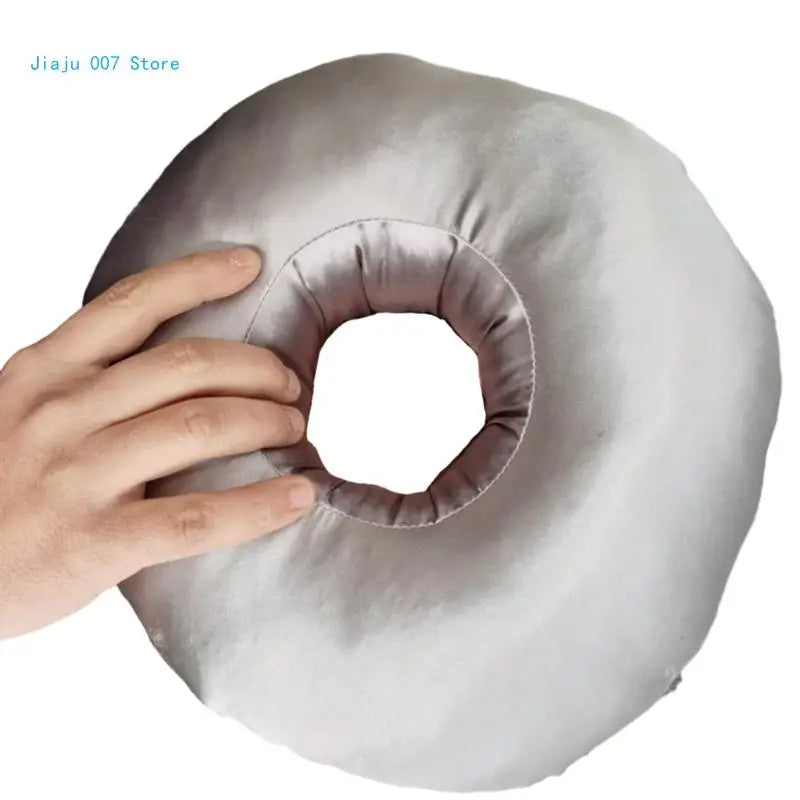 Ear Piercing Donut Pillow – Soft Hole Pillow for Side Sleepers Ear Piercing Pillow Vue