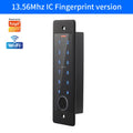 WIFI Waterproof Backlight RFID Door Access Control Keyboard Fingerprint Card Reader Embedded Metal Keypad Wiegand Controller Vue HF9-IC - WiFi