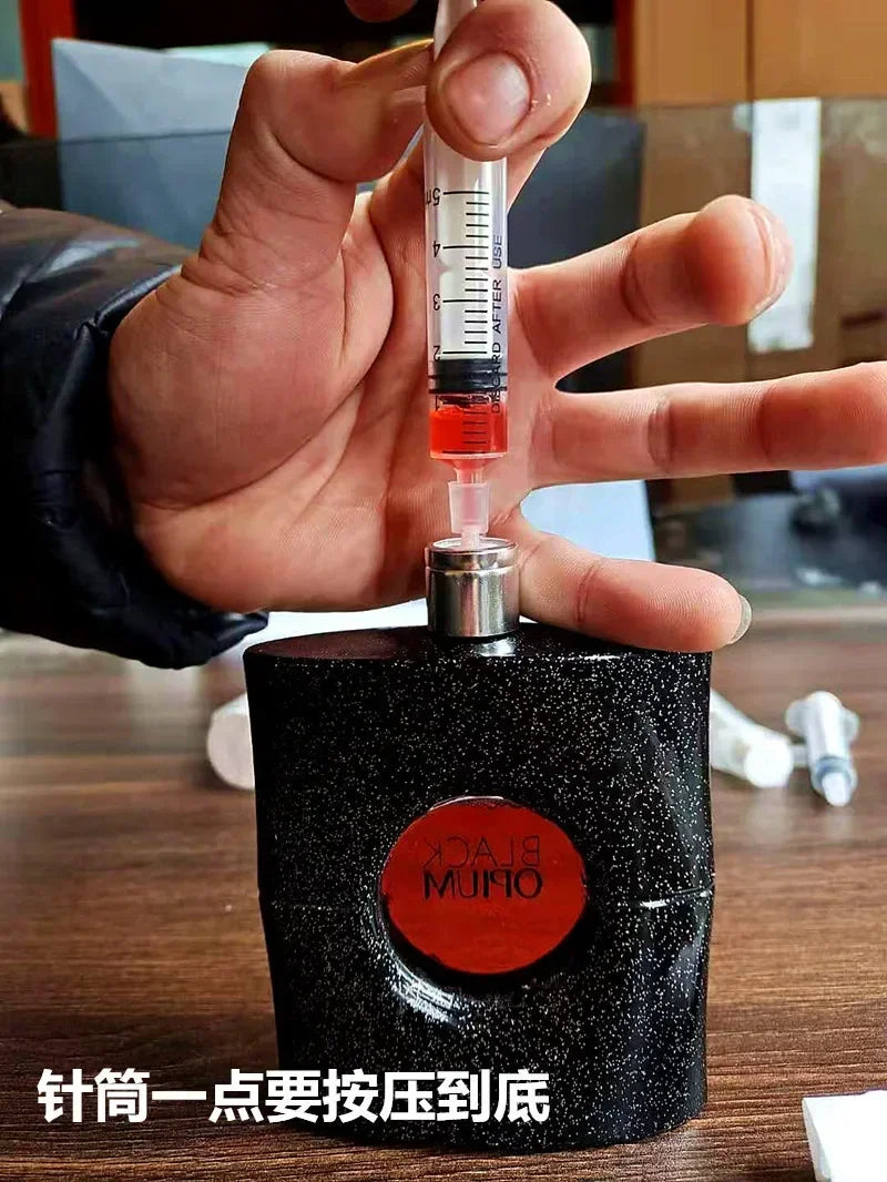 vvocci Perfume Refillable Refillable Conventer 50pcs/pack Syringe Straight Pumping Conversion Head Refillable Artifact Perfume Vue