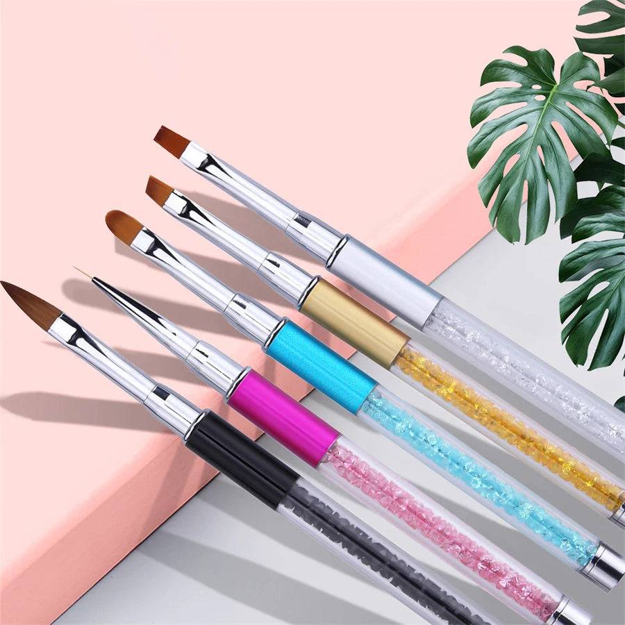 1 piece, nail pen phototherapy pen, paint pen 5 colors French nails brush brushing phototherapy gel extension gel painting Vue